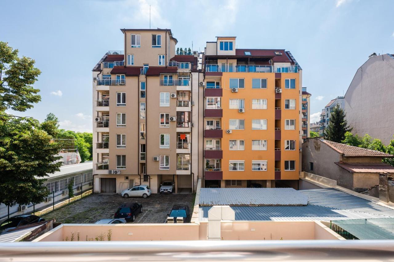 索菲亞Nomad Haven: 1Bd Flat With Balcony & Desk公寓 外观 照片
